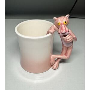 Vintage ‘81 Pink Panther Collection Royal Orleans 3D Collectible RARE Coffee Mug